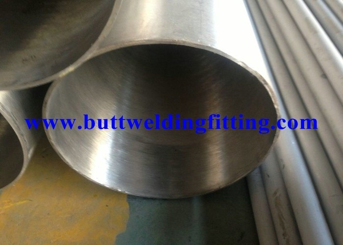 ASTM A554 ERW 316L Spiral Welded Steel Pipe Round Shaped With Painted Surface