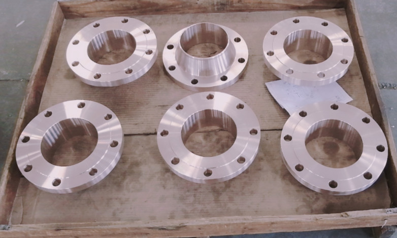 Welding Flanges Pipes Copper Nickel Steel Flanges 1'' 150 Class RF ASTM A105 ASME16.9 Cuni C70600 Flanges