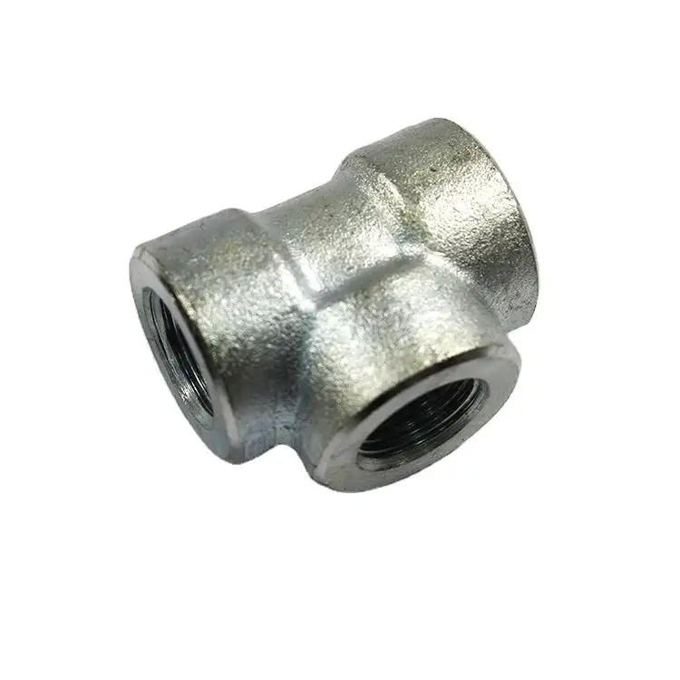 304 stainless steel pipe joint 1/2 "-4" inch threaded tee stainless steel threaded fitting tee pipe material