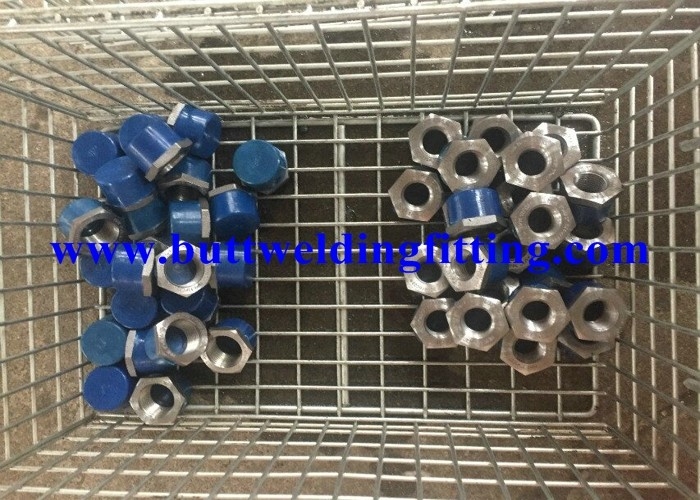 Silver NPT PSI Hexagonal Forged Pipe Fittings 2