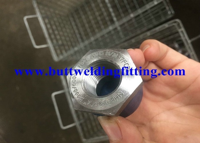 Silver NPT PSI Hexagonal Forged Pipe Fittings 2