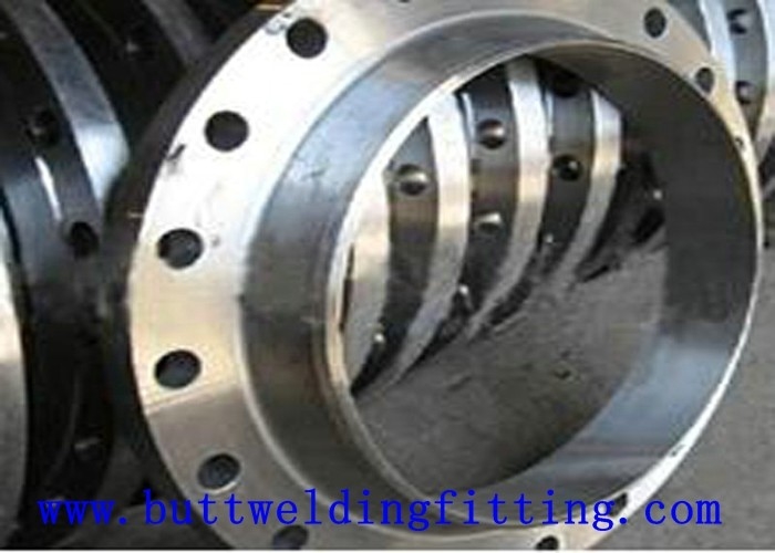 EN10253-2 UNS S32750 Forged Steel Flanges For chemical , WN flange