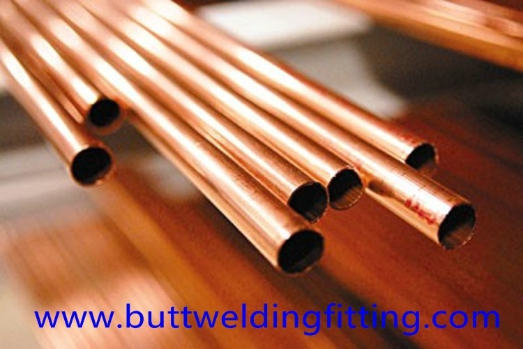 Polished Seamless Copper Nickel Pipe For Construction / Mechanical