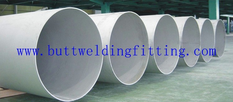 ERW TP316L 304 Stainless Steel Welded Pipe , round steel tubing