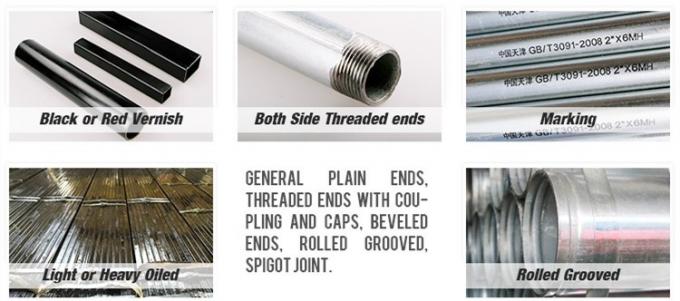 Nh&agrave; sản xuất ERW Ống th&eacute;p h&agrave;n Ống sắt đen Ống th&eacute;p mạ kẽm Gi cho x&acirc;y dựng 9