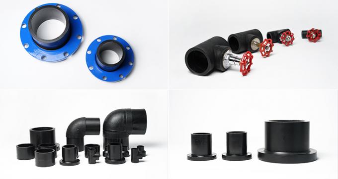 Đầu nối thẳng HDPE 4 inch 25mm H&agrave;n ổ cắm h&agrave;n Pn16 Phụ kiện ống HDPE 5