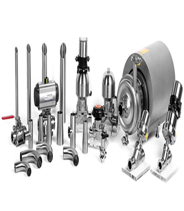 1 "đến 6" Yuanan RF Khuỷu tay vệ sinh bằng thép không gỉ SS304 SS316 Khuỷu tay hàn 90 độ 1