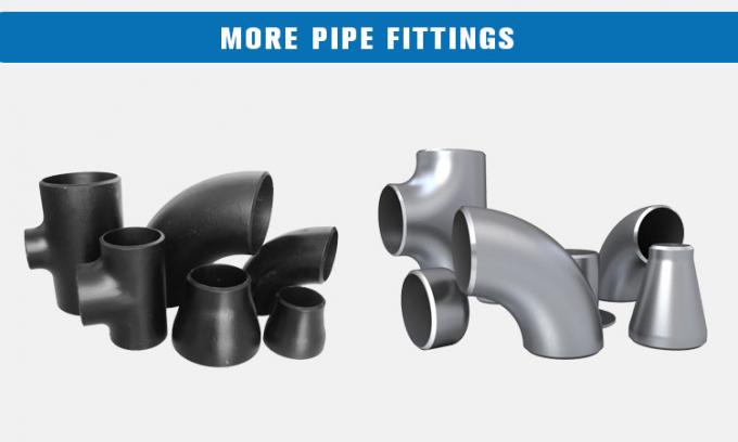 Lắp ống ASME B16.9 T&ecirc; thẳng liền mạch SCH40 DN50 ASTM A234 WPB Butt Weld 3