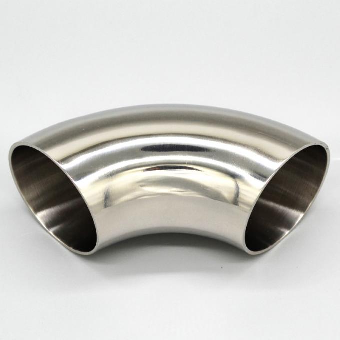 Phụ kiện đường ống Khuỷu tay bằng thép không gỉ 90 độ Bán kính dài 4 inch sch40 Khuỷu tay 3