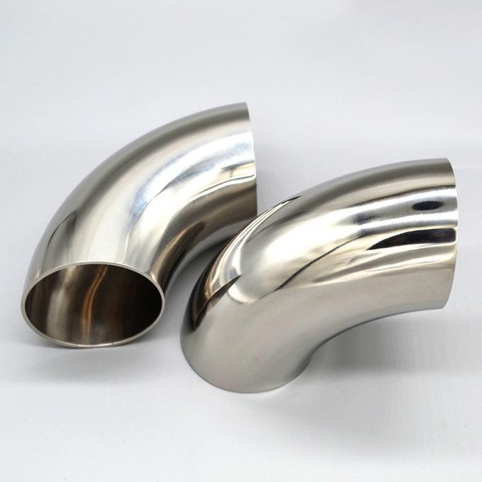 Phụ kiện đường ống Khuỷu tay bằng thép không gỉ 90 độ Bán kính dài 4 inch sch40 Khuỷu tay 4