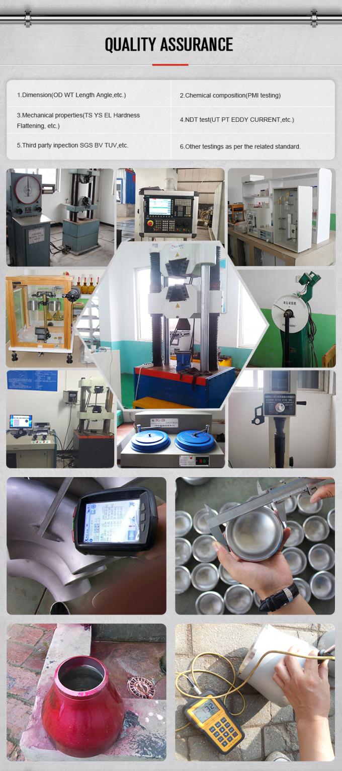 Hàn 1/2"-48" ASME B16.9 ASTM B366 Hastelloy B2 UNS N10665 AlloyB2 Thanh Tee 3