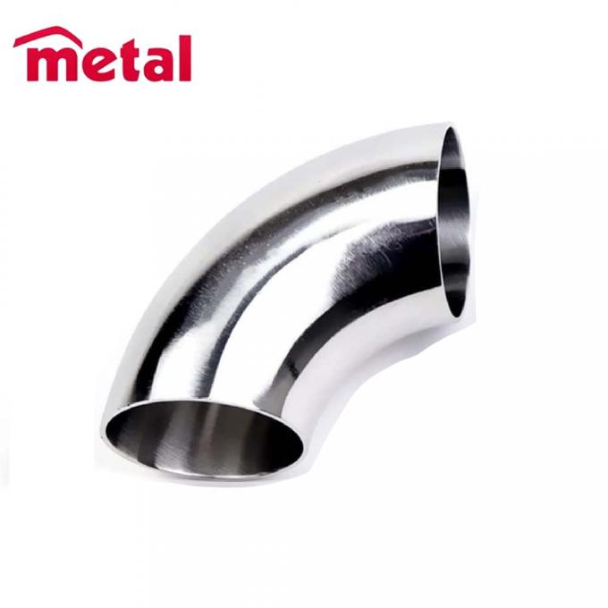 Phụ kiện đường ống bằng thép không gỉ Phụ kiện 90 độ LR BW Elbow OD 3" SCH40S A403 Gr.321 1