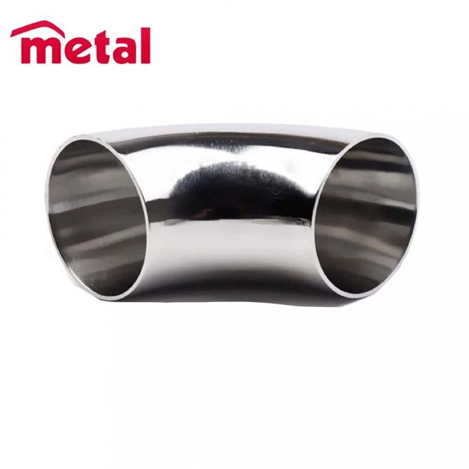 Phụ kiện đường ống bằng thép không gỉ Phụ kiện 90 độ LR BW Elbow OD 3" SCH40S A403 Gr.321 3