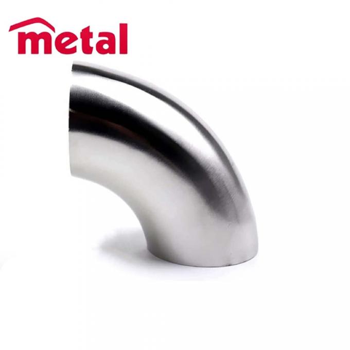 Phụ kiện đường ống bằng thép không gỉ Phụ kiện 90 độ LR BW Elbow OD 3" SCH40S A403 Gr.321 2