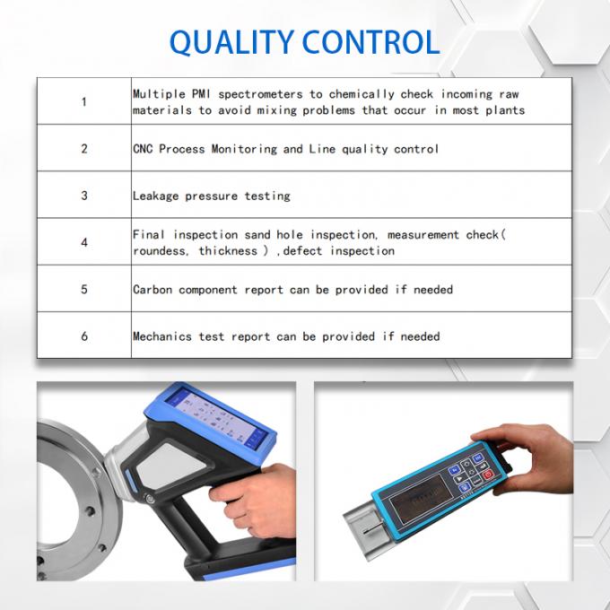 Th&eacute;p kh&ocirc;ng gỉ t&ugrave;y chỉnh nhiệt độ cao Butt h&agrave;n Ống phụ kiện Stub cuối cho nối ống 9