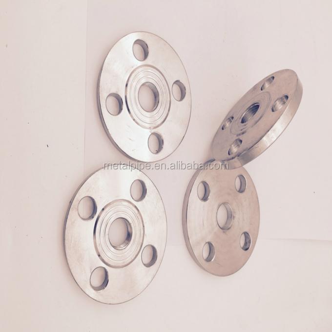 1-1/2 "TH RF 150LB Stainless Steel Slip trên Flange 316L Mặt nâng lên TH Flange ANSI B16.5 Flange sợi 2