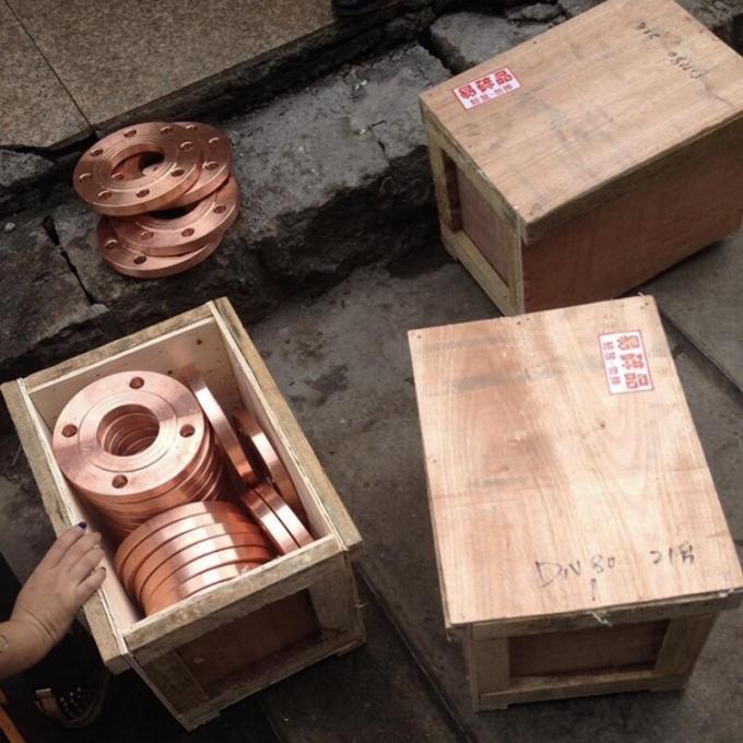 1-1/2 "TH RF 150LB Stainless Steel Slip trên Flange 316L Mặt nâng lên TH Flange ANSI B16.5 Flange sợi 10