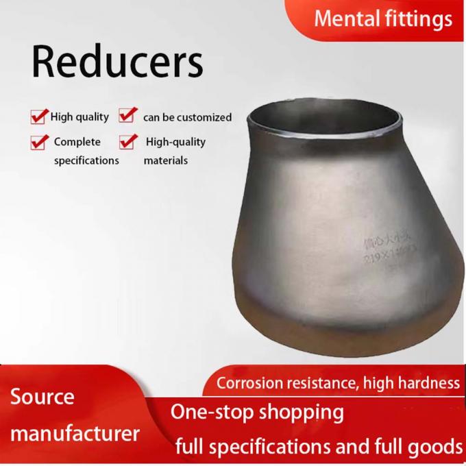 METAL Factory Supply Butt Welding Pipe Fittings Concentric Reducer UNS S31803 Duplex Stainless Steel Pipe Fittings 2"X 1" SCH40S 2