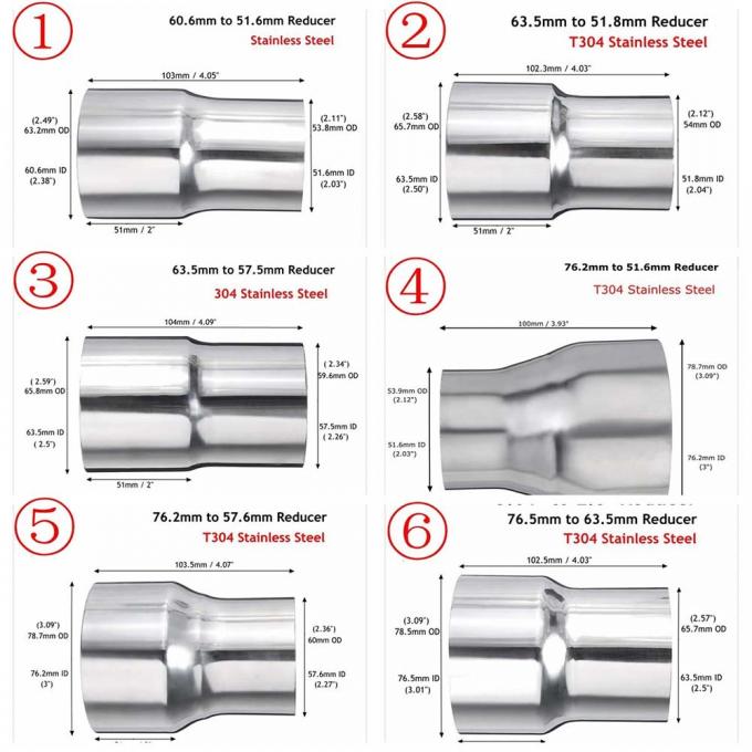 METAL Factory Supply Butt Welding Pipe Fittings Concentric Reducer UNS S31803 Duplex Stainless Steel Pipe Fittings 2"X 1" SCH40S 3