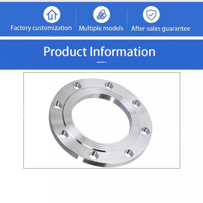 Tùy chỉnh ANSI B16.5 Carbon Steel Stainless Steel SS304/316 WN Flanges kết nối đường ống để lắp ống 1