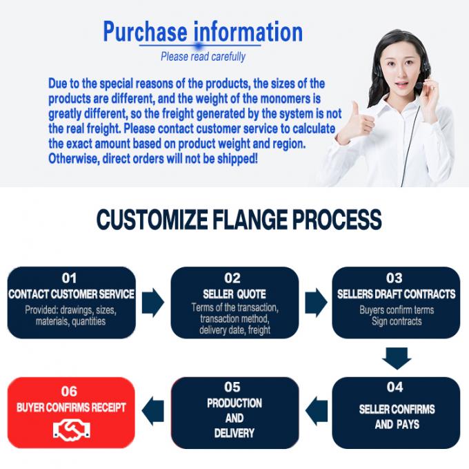 Vòng tròn ngã ASME B16.5 RF CL 300 ASTM A182 GR F316/F316L 5