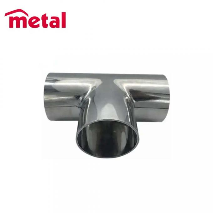 ASME B16.9 TR cát lăn thép không gỉ giảm Tee bằng TEE 1/8 "-60" Butt hàn SS ống gắn 2