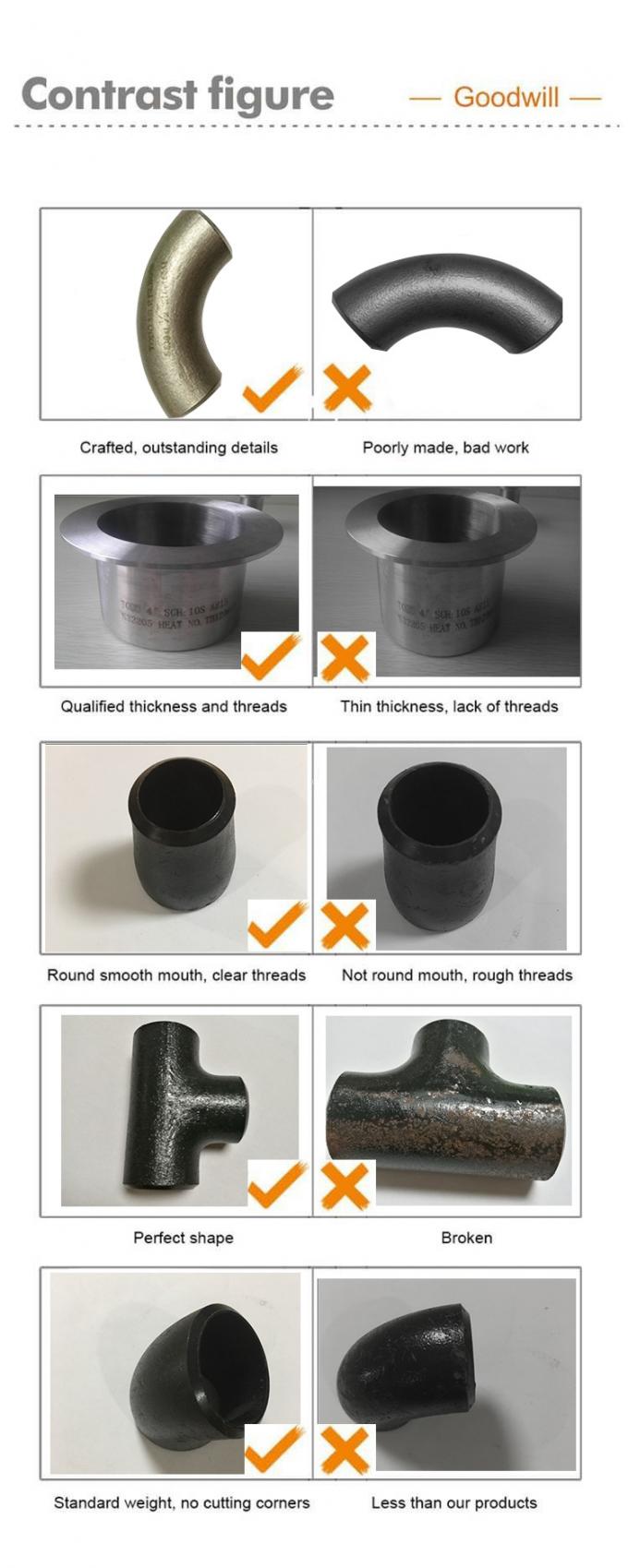 Kim loại 1" DN25 Weldlets trong thép carbon không gỉ chống ăn mòn cho ngành công nghiệp hàng hải 1
