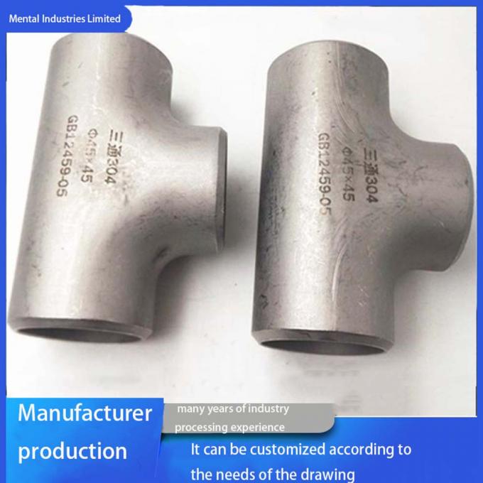 Thép Carbon Butt-Welding Reducer Pipe Fittings Astm B16.9 SCH 40 Reducer bằng nhau 2