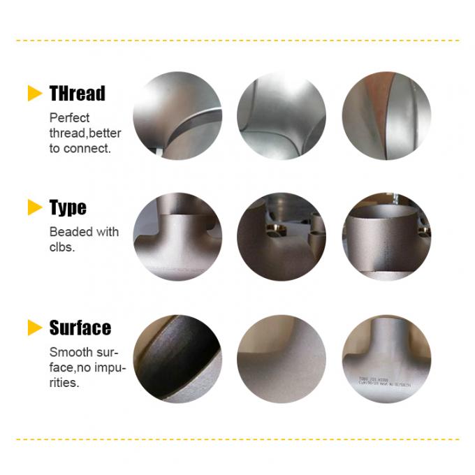 A182 TP347 CONCENTRIC REDUCER ANSI B16.9 FITNING 6' X 4' Schedule 40 Thép ống tập trung Fittings giảm 1