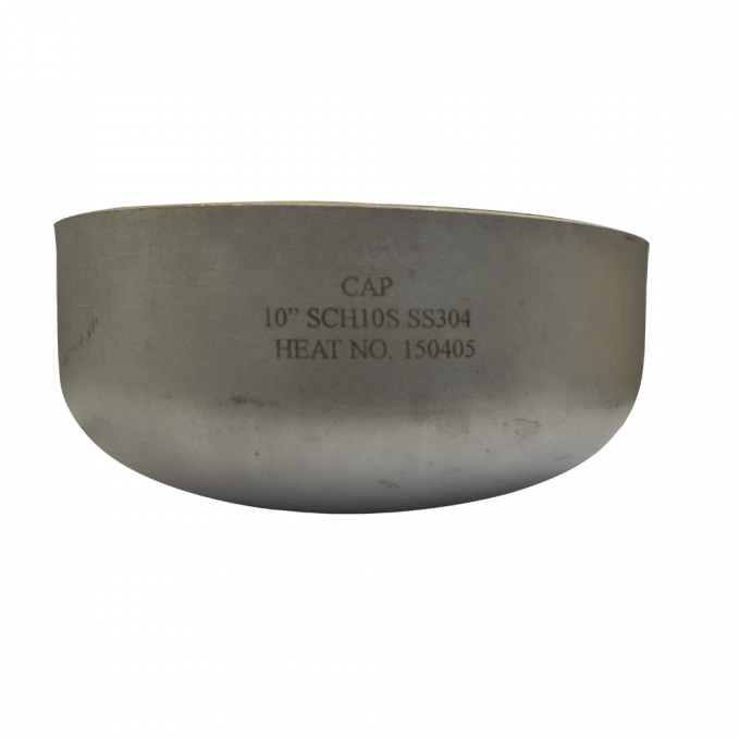 304 thép không gỉ Mũ ống hình bầu dục Chất lượng vệ sinh Kính bên trong và bên ngoài Đèn đánh bóng Mũ ống hàn Đỏ thép không gỉ 0