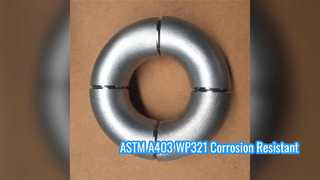 Tuân thủ tiêu chuẩn ASTM A403 WP321 180 độ NACE