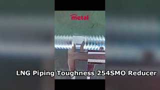 Bộ giảm tốc đồng tâm 254SMO đông lạnh cho đường ống LNG