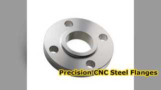 Mặt bích thép carbon rèn tùy chỉnh được gia công CNC