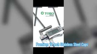 Nắp ống thép không gỉ ASTM A403 WP304 16 inch
