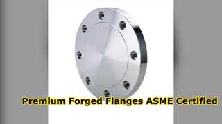 Mặt bích thép rèn áp suất cao được chứng nhận ASME