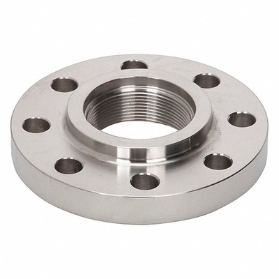 304 Stainless Steel Class 150 Threaded Flange 3" Npt Female Sliver