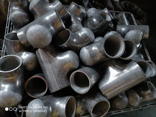 Threaded Stainless Steel Tee With Durability / Tensile Strength