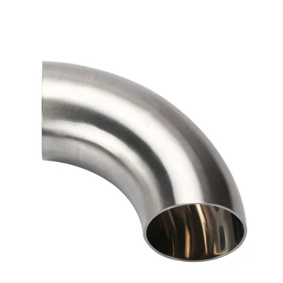 Butt Welded Carbon Steel 90 Degree Elbow Pipe Fittings Weldable SCH 40 Wall Thickness Pipe Fittings