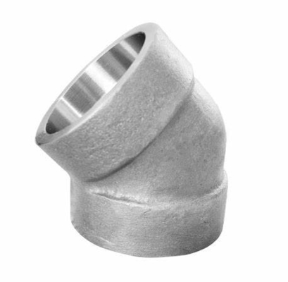 Stainless Steel A403 Grade WP 316 45°  Elbow 8'' Class 3000 Socket Weld Elbow Forged Fittings