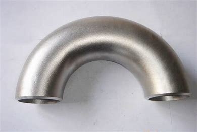 304 Butt Welding Stainless Steel Pipe Fitting 180 Degree Elbow