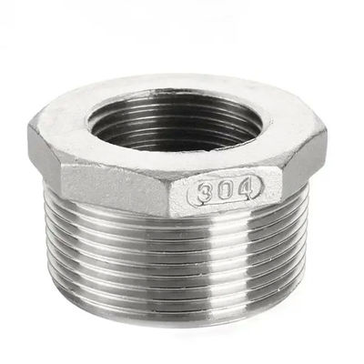 Bushing Threaded Fitting Forged Pipe Fitting NPS 1/2" x 1/4"-NPS 48" x 36" ASTM A234 WPB ASTM A403 WP304/304L, WP316/316LASME B16.11