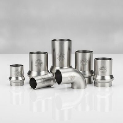 3000lb Pressure Butt Weld Fittings with Schedule 10 To Schedule XXS Wall Thickness and ISO 9001 Certification
