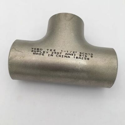 ASTM A403 WP316 Stainless Steel Equal Tee Butt Weld ASME B16.9 1/2" to 24" SCH40S SCH80S Seamless
