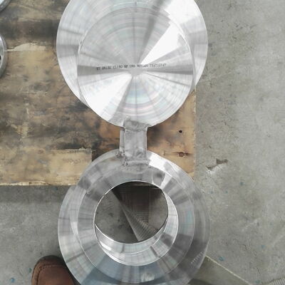 Forged Flange ASTM B564 UNS N08020 Nickel Alloy Spectacle Line Blind RF DN100 CL150 ASME B16.48