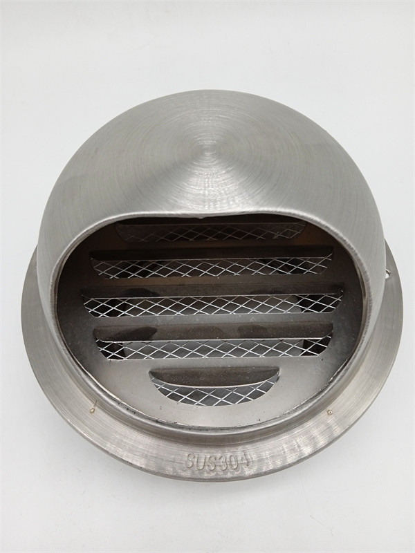 Wall Vent Cap 8Inch 304 Stainless Steel Round Covers Vent Ventilation Grill