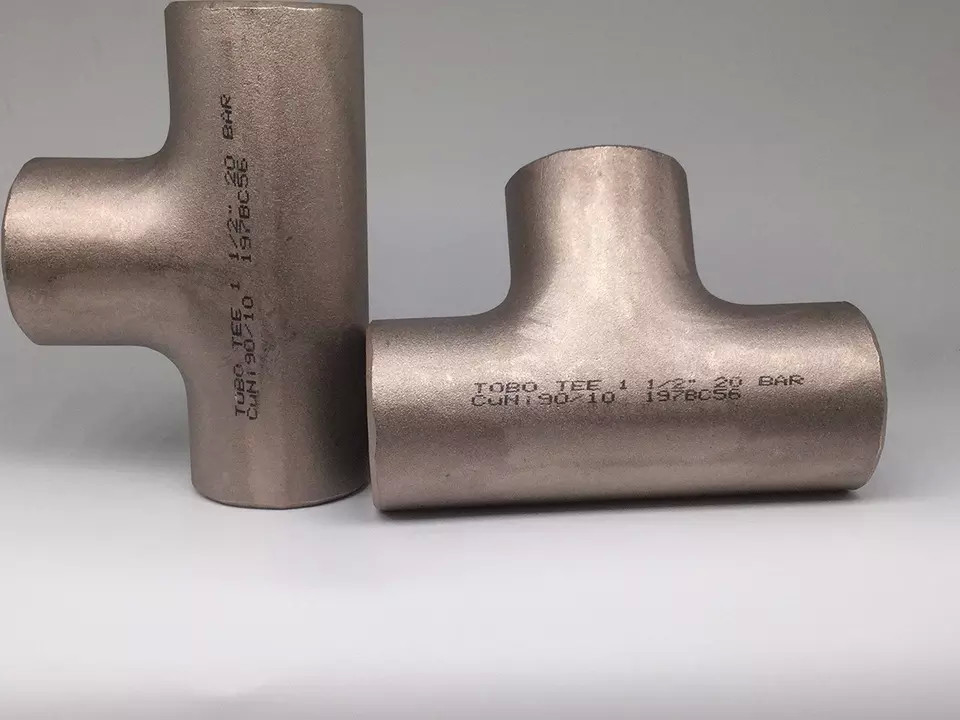Seamless Stainless Steel Butt Weld Fittings Pipe Three Way Tee Reducing Tee