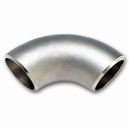 Sch40 ASME B16.9 2507 Stainless Steel Elbow , Super Duplex ASTM A32750 45D 2" Elbow