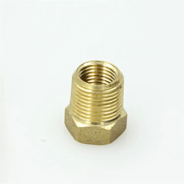 IFAN Supplier Reducing Brass Nipple Elbow Brass Pipe Fitting Coupling Pipe Fitting NPT Female Thread Tee Plumbing Brass