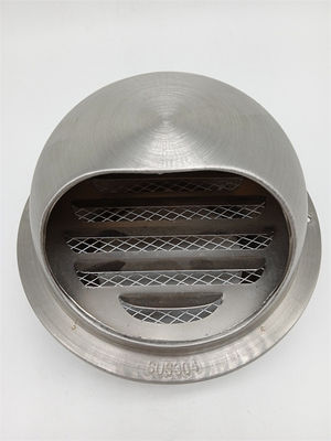 Wall Vent Cap 10inch 304 Stainless Steel Round Covers Vent Ventilation Grill