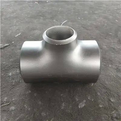 Wholesale Ss304 316 Welding Tee Tube Fittings Equal Diameter Stainless Steel Forged Tee Pipe Fittings